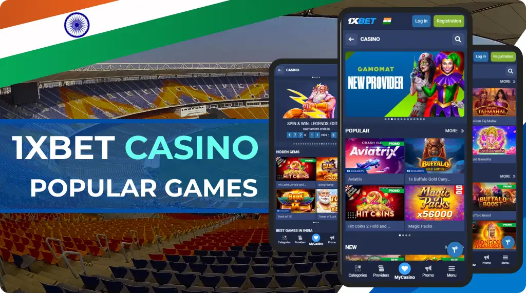 1xbet Casino - Popular Games